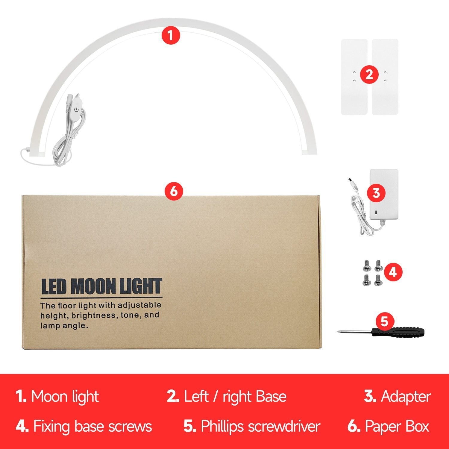 Desktop With Diamond Half Moon For Nail Beauty Shop Lighting Eye-protection Lamp